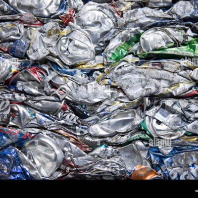 abstraction-of-crushed-aluminum-metal-cans-in-cube-JDF486