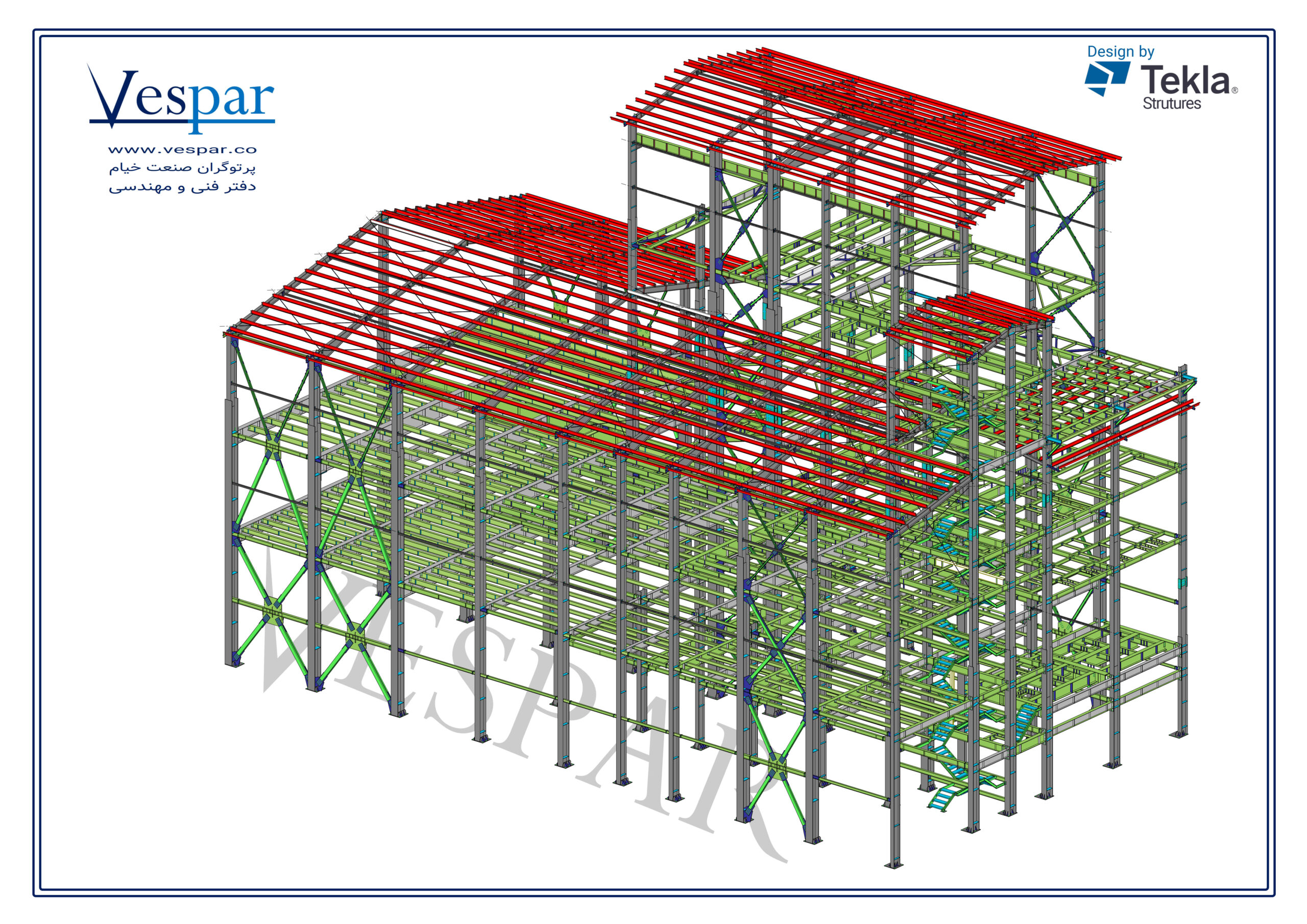 پیمانکار اسکلت فلزی و سوله و مخازن | سرعت و کیفیت تضمینی (تکلا)